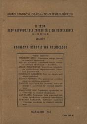 II sesja Rady Naukowej dla Zagadnień Ziem Odzyskanych, 16-18.XII.1945 r. Z. 2.
