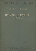 Lukács György – Balzac, Stendhal i Zola.