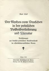 Der Mythos vom Deutschen in der polnischen Volksüberlieferung und Literatur.