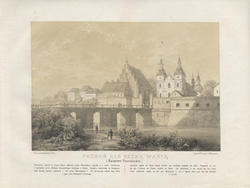 „Poznań nad rzeką Wartą (Księstwo Poznańskie)”. Kościół N. Panny Maryi.