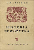 Efimov Aleksej Vladimirovič – Historia nowożytna.