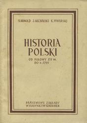 Historia Polski  : od połowy XV wieku do roku 1795.