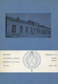 Publications of the Institute of General History, University of Turku, Finland. Nr 5: Studies.
