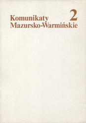 Komunikaty Mazursko-Warmińskie. R. 2000, nr 2 (228).