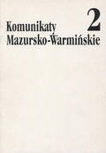 Komunikaty Mazursko-Warmińskie. R. 2003, nr 2 (240).