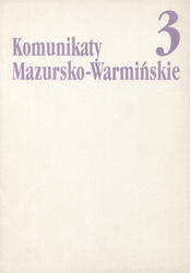 Komunikaty Mazursko-Warmińskie. R. 2004, nr 3 (245).