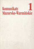 Komunikaty Mazursko-Warmińskie. R. 2005, nr 1 (247).