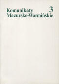 Komunikaty Mazursko-Warmińskie. R. 1996, nr 3 (213).