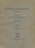 Preussisches Urkundenbuch. Bd. 3.