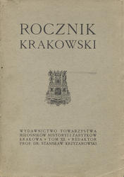 Rocznik Krakowski. T. 12 (1910).