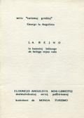 Angulisto Georgo la – La Rejno.