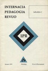 Internacia Pedagogia Revuo. Jarkolekto 1 (1970), n-ro 0 (provnumero).
