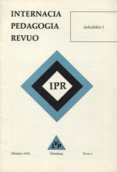 Internacia Pedagogia Revuo. Jarkolekto 1 (1970), n-ro 1.