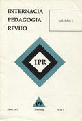 Internacia Pedagogia Revuo. Jarkolekto 1 (1971), n-ro 2.