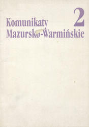 Komunikaty Mazursko-Warmińskie. R. 2004, nr 2 (244).