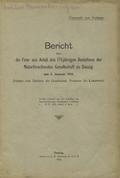 Lakowitz Konrad – Bericht über die Feier aus Anlass des 175jährigen Bestehens der Naturforschenden Gesellschaft zu Danzig am 2. Januar 1918.