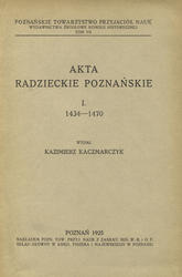 Akta radzieckie poznańskie. 1-3.