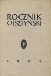 Rocznik Olsztyński. T. 5 (1963).