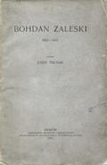 Tretiak Józef – Bohdan Zaleski do upadku powstania listopadowego 1802-1831.