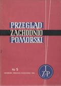 Przegląd Zachodniopomorski. R. 1964, z. 5.