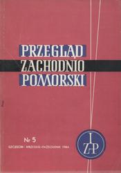 Przegląd Zachodniopomorski. R. 1964, z. 5.