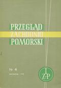 Przegląd Zachodniopomorski. R. 1968, z. 4.
