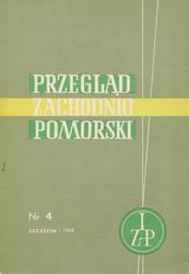 Przegląd Zachodniopomorski. R. 1968, z. 4.