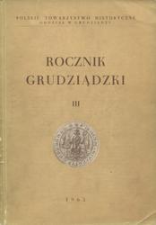 Rocznik Grudziądzki. T. 3 (1963).