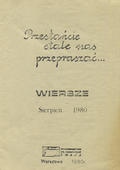 Przestańcie stale nas przepraszać...