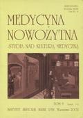 Medycyna Nowożytna. T. 9 (2002), z. 1/2.