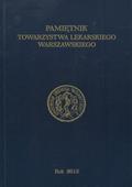 Pamiętnik Towarzystwa Lekarskiego Warszawskiego. T. 151, nr 19 (2015).