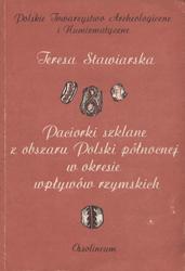 Paciorki szklane z obszaru Polski północnej w okresie wpływów rzymskich.