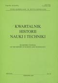 Kwartalnik Historii Nauki i Techniki. R. 49 (2004), nr 3-4.