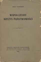 Współczesny kryzys państwowości.
