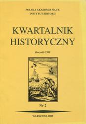 Kwartalnik Historyczny. R. 112 (2005), nr 2.