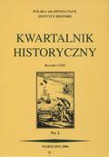 Kwartalnik Historyczny. R. 113 (2006), nr 2.