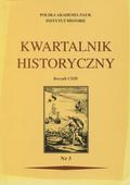 Kwartalnik Historyczny. R. 113 (2006), nr 3.