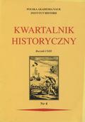 Kwartalnik Historyczny. R. 113 (2006), nr 4.