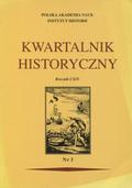 Kwartalnik Historyczny. R. 114 (2007), nr 3.
