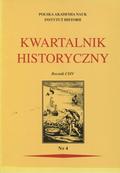 Kwartalnik Historyczny. R. 114 (2007), nr 4.