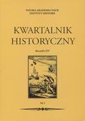 Kwartalnik Historyczny. R. 115 (2008), nr 1.
