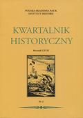 Kwartalnik Historyczny. R. 117 (2010), nr 2.