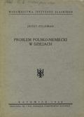 Feldman Józef – Problem polsko-niemiecki w dziejach.