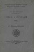 Mrowiński Jan – Jana Mrowińskiego Płoczywłosa Stadło małżeńskie 1561.