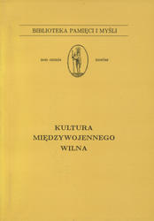 Kultura międzywojennego Wilna.