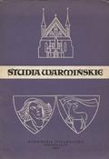 Studia Warmińskie. T. 9 (1972).