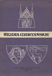 Studia Warmińskie. T. 9 (1972).