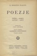 Horacy – Poezje : pieśni, jamby, satyry, listy.
