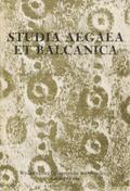 Studia Aegaea et Balcanica.