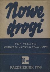Nowe Drogi. R. 10 (1956), nr 10 (88).